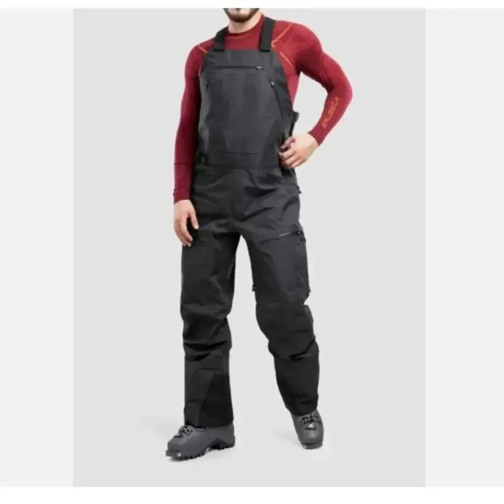 The North Face Brigandine Bib Pant Men XL Black Futurelight Steep Series Outdoor